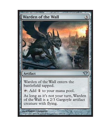 Protector del muro [Ascenso siniestro] Warden of the Wall