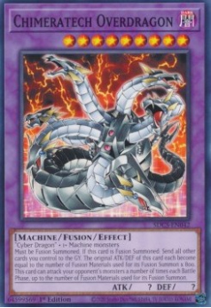 Súper Dragón Chimeratech [Structure Deck: Cyber Strike] Chimeratech Overdragon