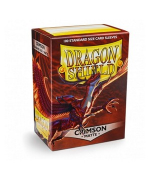 100 Fundas estándar matte - Crimson de Dragon Shield