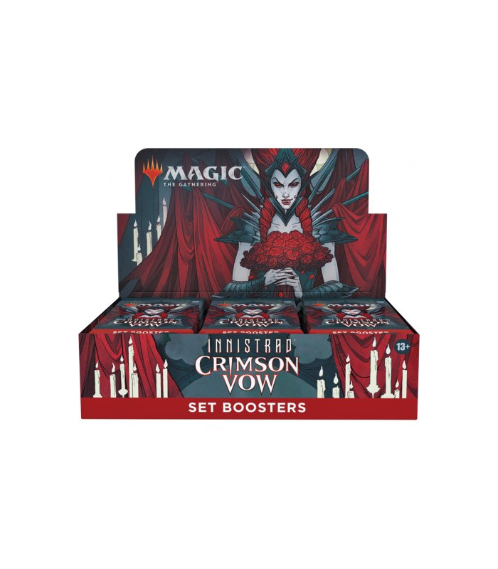 Caja de sobres de edición de Magic, Innistrad: Compromiso escarlata en Inglés