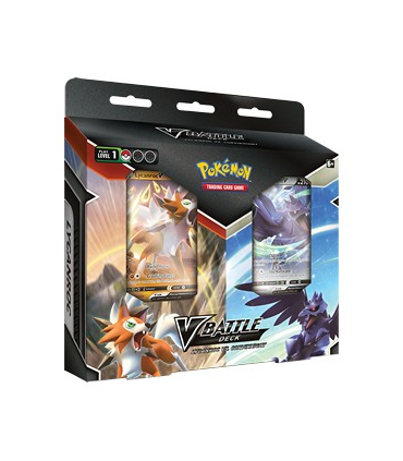 Baraja de combate Pokemon - Corviknight V & Lycanroc V en Español