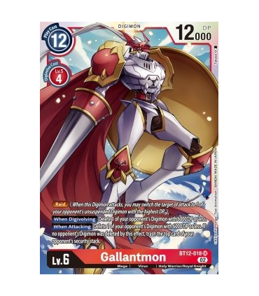 Gallantmon (BT12-018) (V.1)