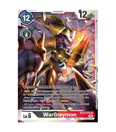 WarGreymon (BT12-070) (V.1)