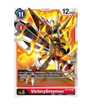 VictoryGreymon (BT4-019) [Promos: Great Legend]