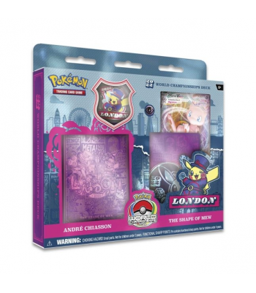 World Championship Deck de Pokemon - 2022 The Shape of Mew, Andre Chiasson en Inglés