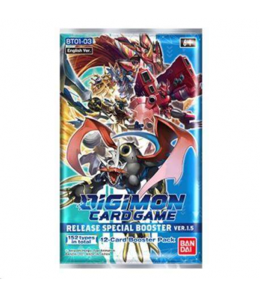 Sobre de Digimon, Release Special Booster v1.5 - [BT1.5] en Inglés