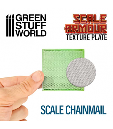 Placa Texturizada - Scale Chainmail