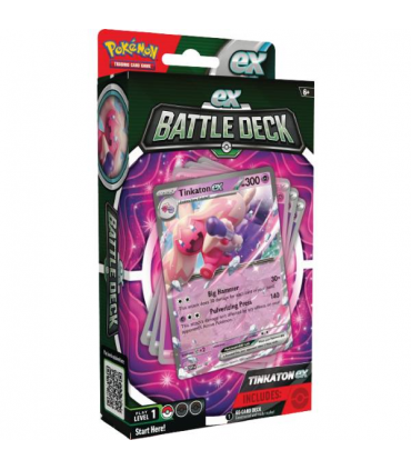 Baraja de combate Pokemon - Tinkaton ex en Español
