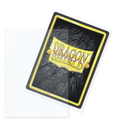 100 Fundas exteriores matte - Clear de Dragon Shield