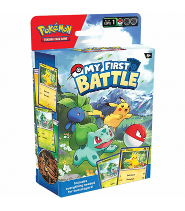 Baraja de combate Pokemon - My First Battle Pikachu y Bulbasaur en Inglés