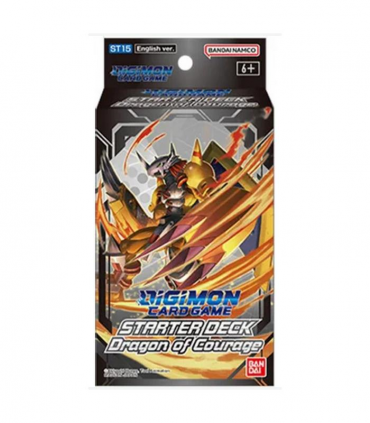 Starter Deck de Digimon, Starter Deck: Dragon of Courage - [ST-15] en Inglés