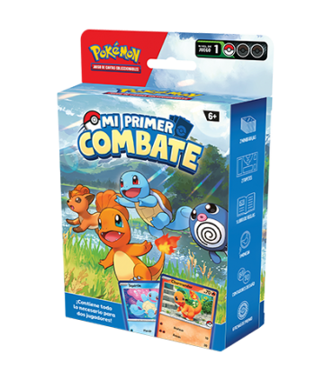 Baraja de combate Pokemon - Mi primer combate Charmander y Squirtle en Español