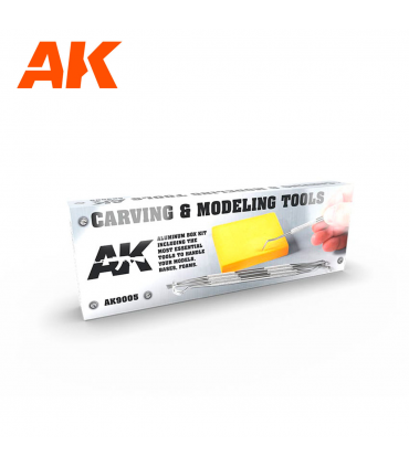 AK Interactive: Herramientas de tallado (caja deluxe) - de AK Interactive