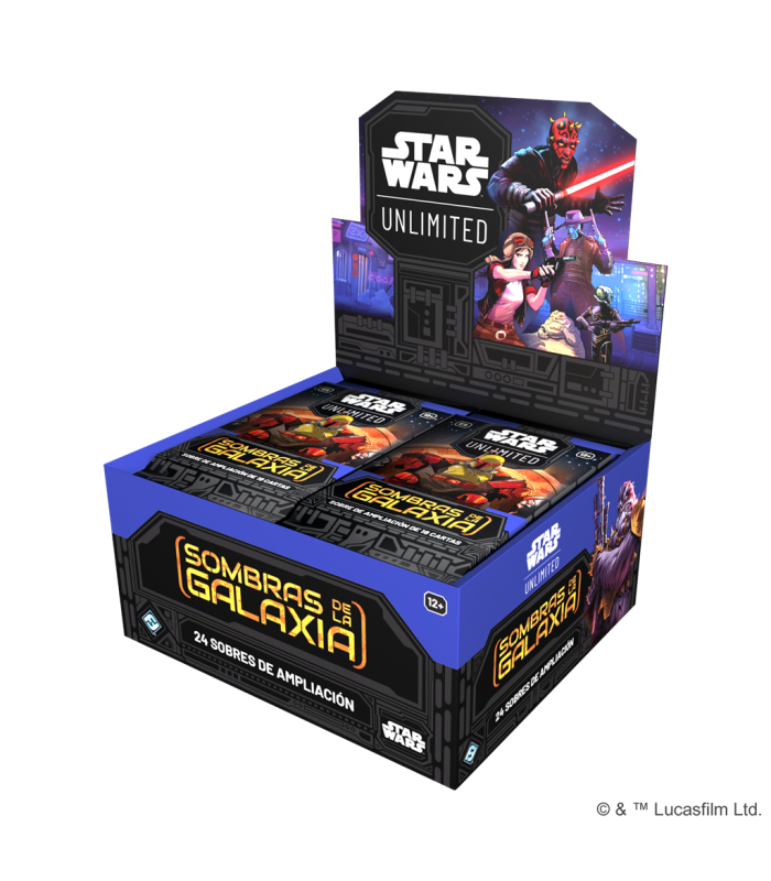Caja de sobres de Star Wars Unlimited, Sombras de la galaxia en Español