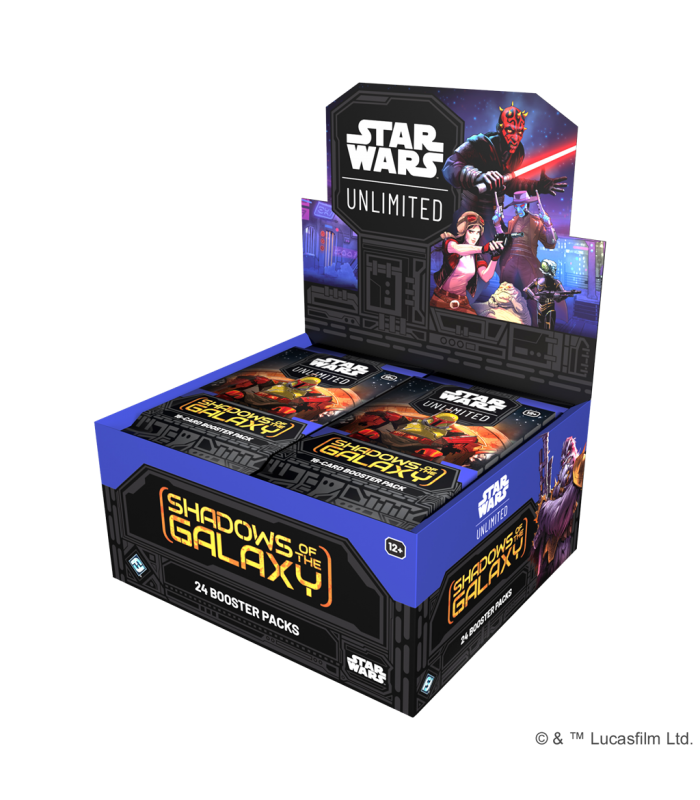 Caja de sobres de Star Wars Unlimited, Sombras de la galaxia en Inglés