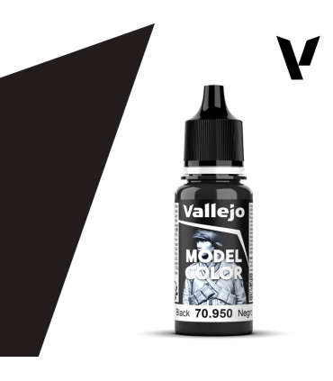 Model Color 18 ml - Negro de AV Vallejo