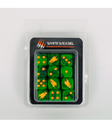 Set de 12 dados Salamandras