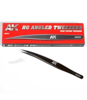 Pinza angular HG de punta fina - de AK Interactive