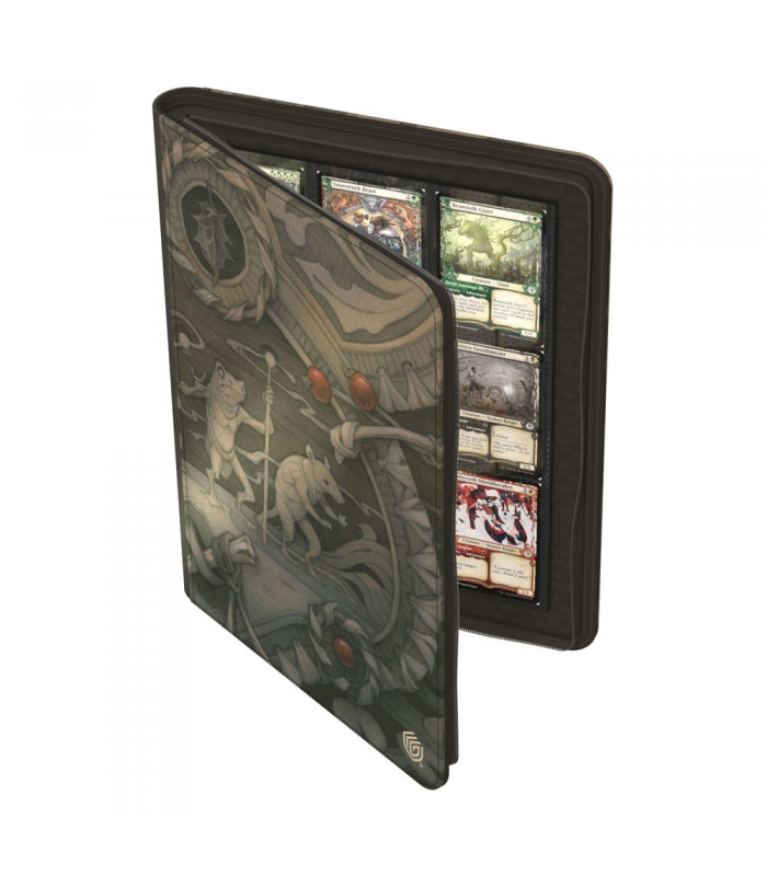 Álbum Zipfolio XenoSkin de 9 bolsillos de Magic - Temporada de tejimiento