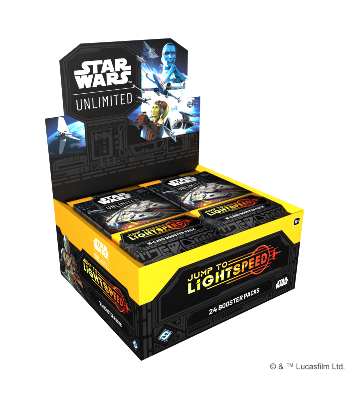 Caja de sobres de Star Wars Unlimited, Salto a la velocidad de la luz en Español