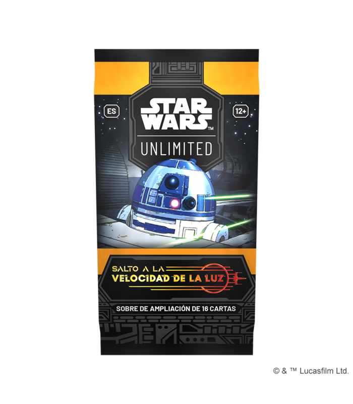 Sobre de Star Wars Unlimited, Salto a la velocidad de la luz en Español