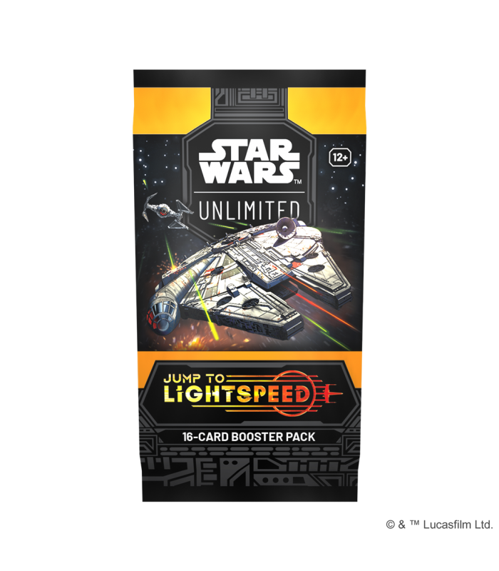 Sobre de Star Wars Unlimited, Salto a la velocidad de la luz en Inglés