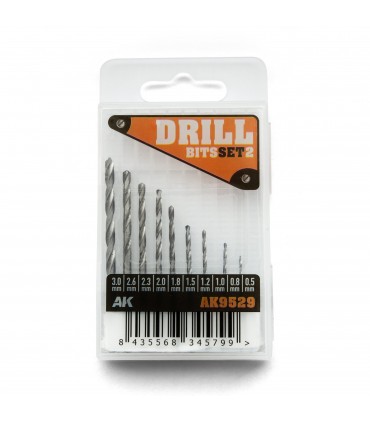 Set de brocas 0.5 a 3.0 mm - de AK Interactive