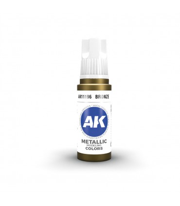 Pintura acrílica de 3ª generación - Bronze de AK Interactive