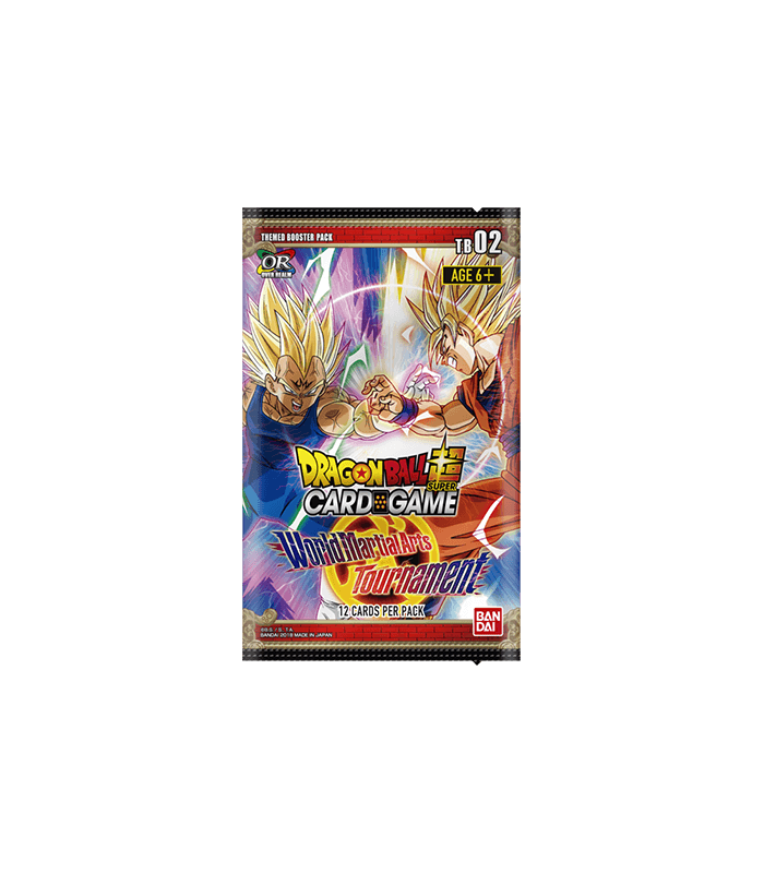 Dragon Ball Super - Booster Display TB02 World Martial Arts Tournament - Inglés