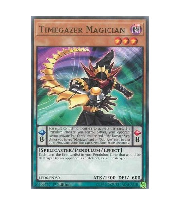 Mago Contemplatiempo [Legendary Duelists: Magical Hero] Timegazer Magician