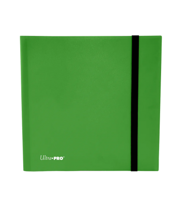 Carpeta Eclipse de 12 bolsillos - Verde lima de Ultra Pro