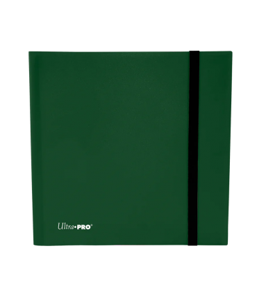 Carpeta Eclipse de 12 bolsillos - Verde bosque de Ultra Pro