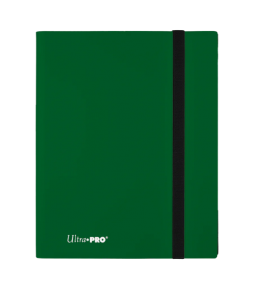 Carpeta Eclipse de 9 bolsillos - Verde bosque de Ultra Pro