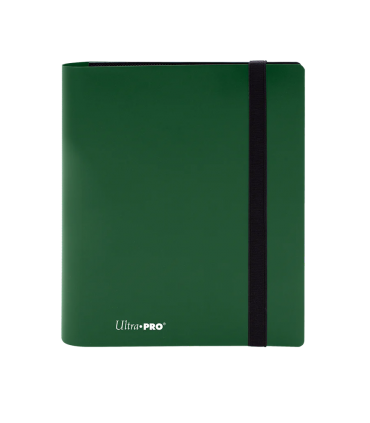 Carpeta Eclipse de 4 bolsillos - Verde bosque de Ultra Pro