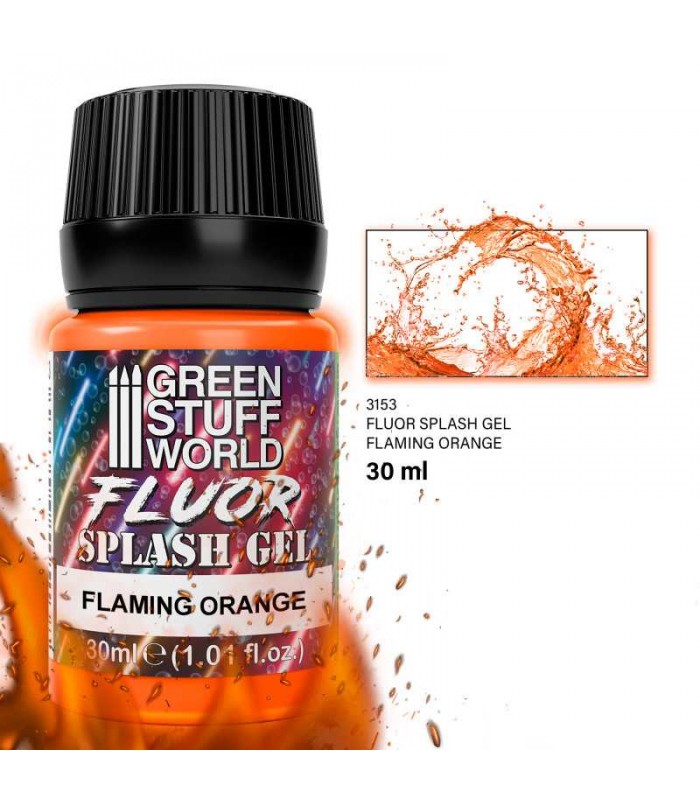 Fluor Splash Gel - Flamming Orange