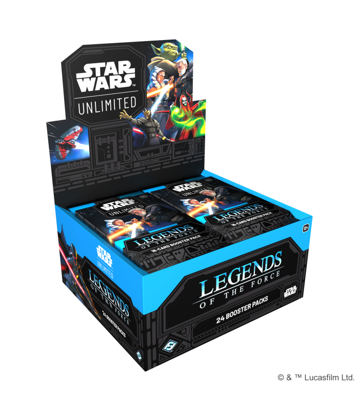 Caja de sobres de Star Wars Unlimited, Leyendas de la Fuerza en Inglés