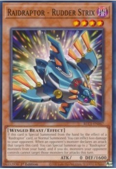 Asaltorrapaz - Timón Strix - Raidraptor - Rudder Strix