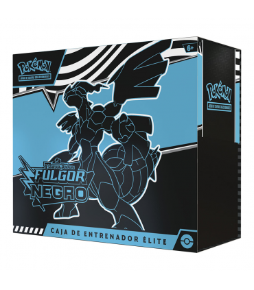 *PREVENTA* Caja de entrenador élite Pokemon - Fulgor Negro en Español