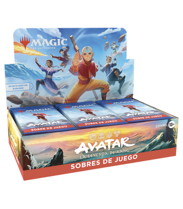 *PREVENTA* Caja de sobres de juego de Magic, Avatar: la Leyenda de Aang en Español