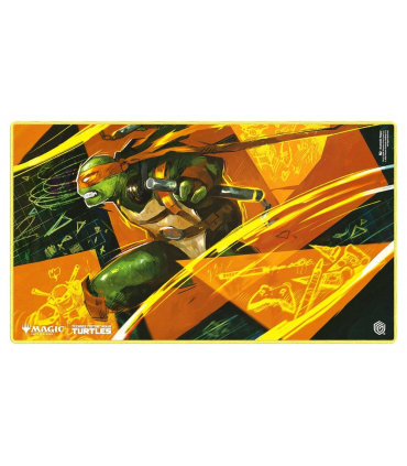 Tapete ilustrado de Magic - Teenage Mutant Ninja Turtles - Michelangelo's Technique