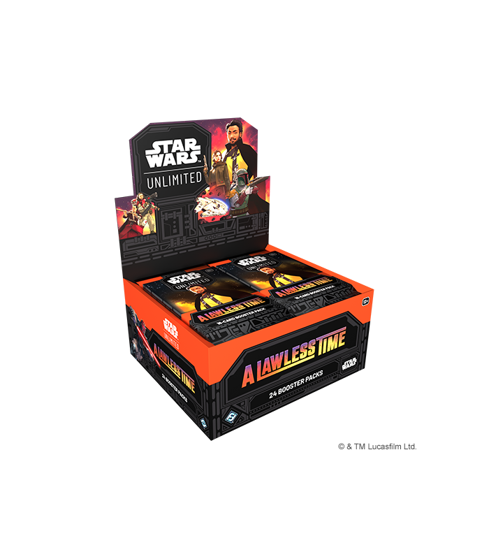 Caja de sobres de Star Wars Unlimited, A Lawless Time en Inglés