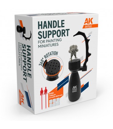 Soporte con mango para pintar miniaturas - de AK Interactive