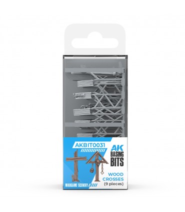 Basing Bits de resina - Wood Crosses de AK Interactive