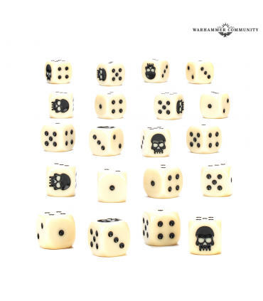 Warhammer Colour Dice Set