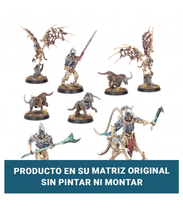 Segunda Mano - Ossiarch Bonereapers: Teratic Cohort (8 Miniaturas) de Warhammer: Age of Sigmar