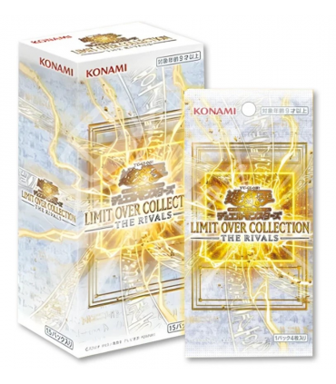 Caja de 15 sobres Yu-Gi-Oh! de Limit Over Collection: The Rivals en Japonés