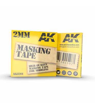 Masking Tape - 2mm de AK Interactive