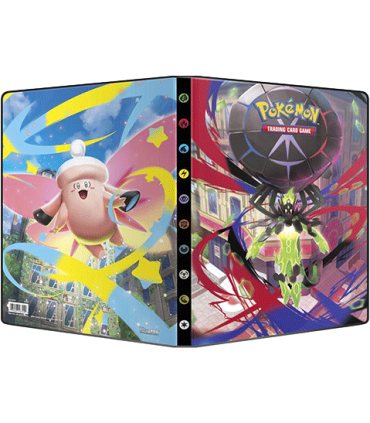 Álbum de 9 bolsillos de Pokemon - Mega Zygarde//Mega Clefable