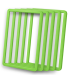 Pack 5 PSA Slab Bumper Verde de Metrópolis Supplies