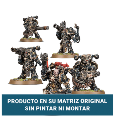 Segunda Mano - Chaos Space Marines: Havocs (5 Miniaturas) de Warhammer 40K